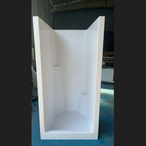 <span class=keywords><strong>Cabine</strong></span> de <span class=keywords><strong>douche</strong></span> intégrée moderne, écologique et facile à nettoyer pour camping-car, caravane, maison mobile préfabriquée - Product Image 1