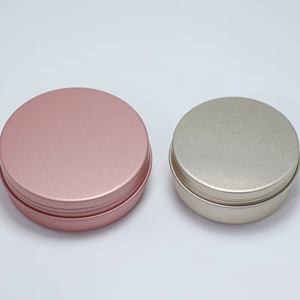 Envase Redondo de Aluminio para Cosméticos de 5 ml, 10 ml, 20 ml, 30 ml, 50 ml, 60 ml, 80 ml, 100 ml, 150 ml, 200 ml, Tarro Metálico de Aluminio - Product Image 6