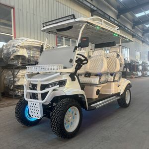 WELIFTRICH Factory Direct Luxury Electric <b>Golf</b> Cart 4+2 6 Seater 72v <b>Battery</b> Voltage Multicolor Options - Product Image 3