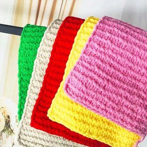 Chenille Dày Chủ Đề 8Mm DIY Crochet Dày Sợi Đan Fluffy Mềm Sợi Cho Khăn Chăn Mat - Product Image 6