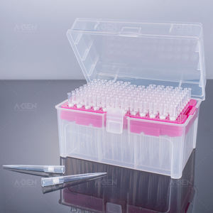 Pointe de pipette stérilisée universelle jetable en matériau Pp 300ul Filter Tip(Low Residual est facultatif, In Rack, <span class=keywords><strong>Sbs</strong></span> Standard) - Product Image 4