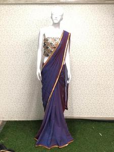 Look le plus riche et attrayant Sarees en soie Kanchipuram avec une belle pièce de chemisier Les femmes indiennes portent le meilleur prix de gros Surat Ethnic - Product Image 6