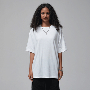 เสื้อยืดคอกลม190GSM น้ำหนักเบาสำหรับผู้ชายผ้าฝ้าย100% ถักย้อมสีธรรมดาธรรมดาธรรมดาระบายอากาศได้ดีสำหรับสวมใส่แบบลำลอง - Product Image 4