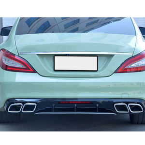 Diffusore Posteriore AMG GT63 di Alta Qualità con Terminali di Scarico Sportivi per <span class=keywords><strong>Mercedes</strong></span> Benz <span class=keywords><strong>CLS</strong></span> <span class=keywords><strong>C218</strong></span> W218 2012-2017 Sport - Product Image 4
