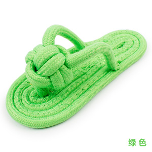 Atacado direto de fábrica, atacado, natal, resistente à mordida, cor de algodão, corda, brinquedo - Product Image 4