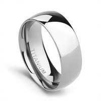 TIGRADE Bague de mariage unisexe en or 9 carats, profil bombé, poli miroir, confortable, tailles adultes 3-15, 2mm 4mm 6mm 8mm 10mm