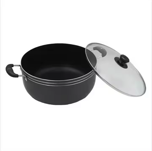 <span class=keywords><strong>Casserole</strong></span> profonde, faitout, poêle à frire peu profonde, poignée en bakélite avec revêtement doux au toucher, durable, sans PTFE - Product Image 2