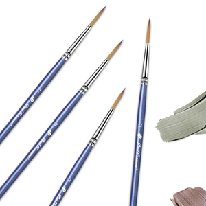 Pinceau d'artiste Paul Cézanne pour <span class=keywords><strong>aquarelle</strong></span>, acrylique et peinture à l'huile, en nylon, avec manche en bois, logo artistique - Product Image 1