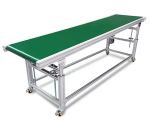 Transportador de rodillos manual telescópico flexible, acero inoxidable, patines de plástico móviles impulsados por gravedad, plantas de fabricación de <span class=keywords><strong>restaurantes</strong></span> - Product Image 2