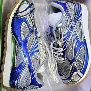 Nouvelles baskets de luxe de haute qualité pour hommes et femmes, lumineuses, à lacets, style sport équilibré, nouveau style de bout, chaussures de marche BV - Product Image 3