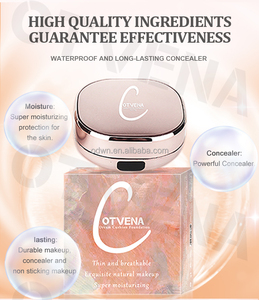Bajo MOQ Personalización Maquillaje facial Todo el color de la piel Base de maquillaje Etiqueta privada Crema CC - Product Image 4