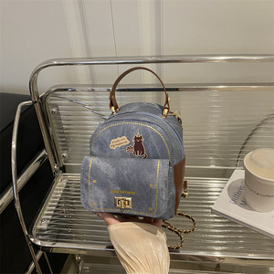 Borsa Semplice da <span class=keywords><strong>Donna</strong></span> 2025 Nuova con Design Monospalla, Trendy, a <span class=keywords><strong>Tracolla</strong></span>, Stile Cartone Animato, alla Moda, Versatile, <span class=keywords><strong>Zaino</strong></span> a Spalla Stile Occidentale - Product Image 3