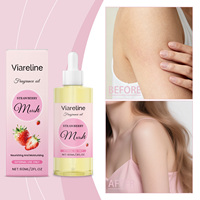 Huiles parfumées aux phéromones de marque privée Le délicieux parfum de fraise nourrit la peau Hydratant Confort longue durée Soins de la peau
