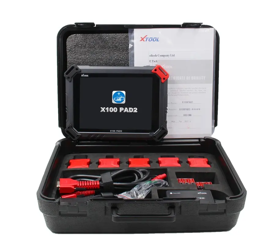 XTOOL X100 PAD2 PAD 2 Pro araba OBD2 anahtar programcı OBD2 Immobilizer ile Automotivo teşhis otomatik tarayıcı güncelleme çevrimiçi