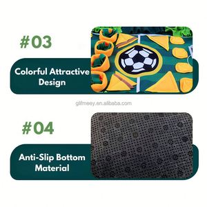 Tapis de reniflement unique <span class=keywords><strong>pour</strong></span> animaux de compagnie sur le thème du terrain de football, antidérapant et enroulable, <span class=keywords><strong>pour</strong></span> friandises <span class=keywords><strong>pour</strong></span> chiens - Product Image 6