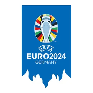 Euro 2024 bendera Jerman Top 24 dekorasi pesta sepak bola bendera gantung perlengkapan kipas Bar dekorasi bendera kustom