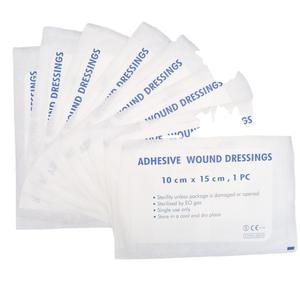 แผ่นปิดแผลแบบมีกาว ขนาด 10 ซม. x 15 ซม. ปลอดเชื้อด้วยก๊าซ EO ใช้ครั้งเดียว สำหรับปิดแผลทางการแพทย์ - Product Image 2