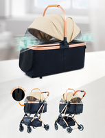 Poussette pour animaux de compagnie à double couche, pliable, 4 roues, 35 kg, chariot pour animaux de compagnie, cadre en aluminium, transporteur pour chiens et chats, OEM