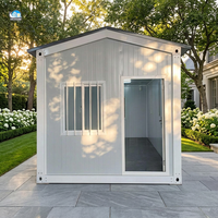 Bâtiment de bureau modulaire en acier détachable, design étanche, style moderne, écologique, taille personnalisable pour usage extérieur