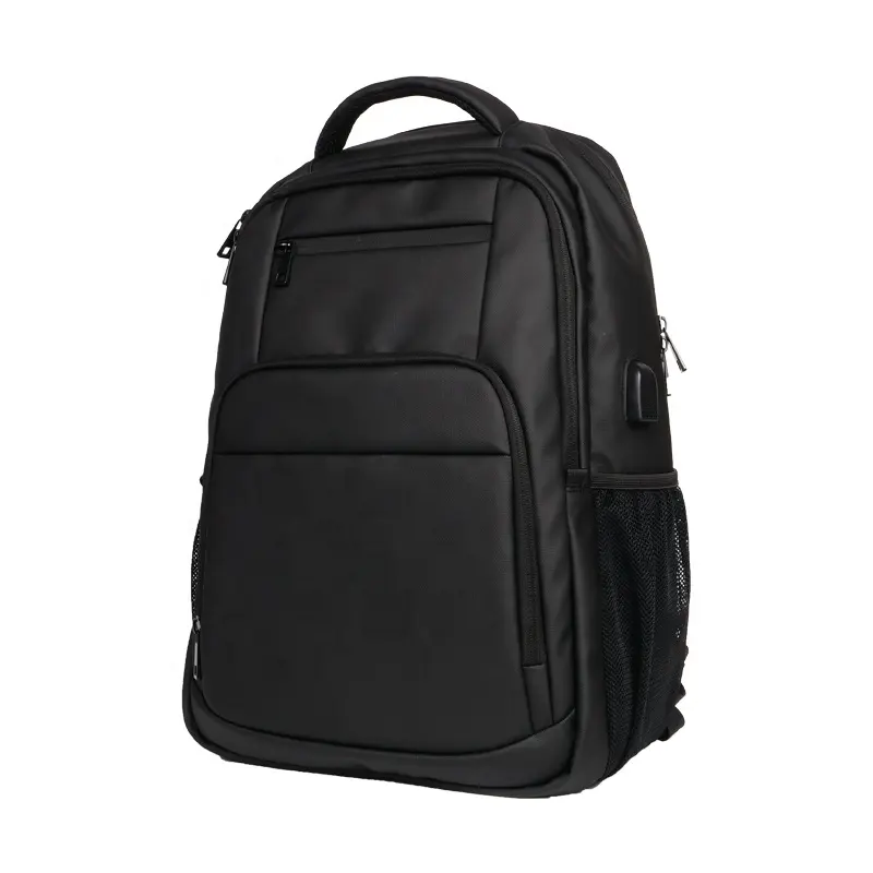Casual USB Charger Laptop Bag Smart Port Backpack men waterproof lightweight business 15.6 inch laptop backpack