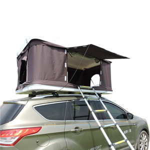 Cáscara dura <span class=keywords><strong>en</strong></span> la azotea de la tienda de camping 4x4 ripstop tela durable fácil conjunto impermeable de techo de coche para la venta 1-2 <span class=keywords><strong>hombre</strong></span> 4 temporada - Product Image 2
