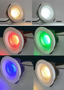Benory 12w Cri95 Loxone Arbre Pwm Dali 24V <span class=keywords><strong>Spot</strong></span> Cct <span class=keywords><strong>Dimmable</strong></span> 2700k-6500k KNX DMX Control4 Casambi RGBW <span class=keywords><strong>IP65</strong></span> Smart Led Downlight - Product Image 4