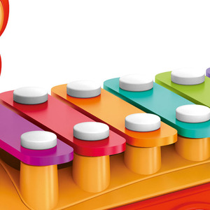 Gros cheval de Blocs De Construction Éducatifs jouets musicaux bébé avec Frapper Piano - Product Image 3