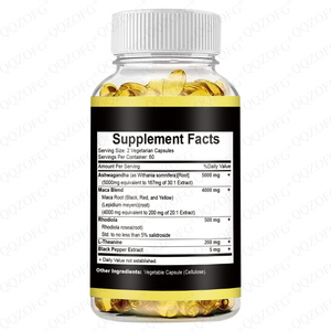 LDJ Maca Ashwagandha ยาแคปซูล120สมุนไพรสารสกัดจากความเครียดพลังงานเพิ่มองค์ความรู้สนับสนุนหญิงตั้งครรภ์ - Product Image 2