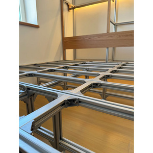 Aluminum Profile Suspended Bed Frame 6063 Adjustable Minimalist Design Multipurpose Stable Metal Bed - Product Image 3
