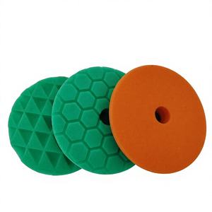 Tampons de polissage automatique en mousse Lewell, roues de polissage, éponges de nettoyage de voiture, 5 pouces 125 mm, noir, jaune, blanc, orange, bleu - Product Image 5