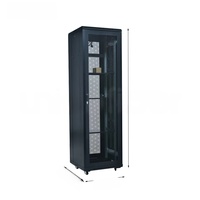 Boîtier Premium NX CORE OEM DDF sur Mesure 42U 48U 52U pour Centre de Données, Colocation Large IP20, Profondeur 1200mm, Double Ventilation pour GPU