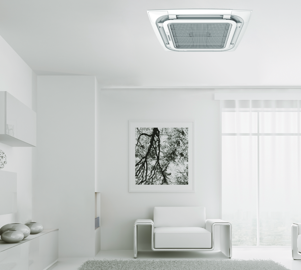 用于中央空调的卡式室内机高品质四出风口天花板安装可变静音适合汽车使用| Alibaba.com