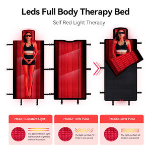 Full Body Infrarood Led Licht Slaapzak Opvouwbare Led Fotodynamische Machine Pijnverlichting Verwarming Deken - Product Image 2