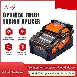 D Yeidecm Soudeuse par fusion de fibres optiques 5S chauffage 15S automatique FTTH Machine de soudage optique Boîte verte Ai-9 - Product Image 3