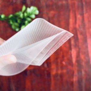 Wholesale 20*30cm Clear Embossed <strong>Plastic</strong> Sealer Vacuum Storage Bags <strong>Kitchen</strong> Embossed Food Packaging for Baby Food Chewing Gum - Product Image 4