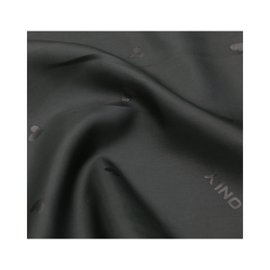 100% polyester sợi nhuộm Logo <span class=keywords><strong>Jacquard</strong></span> lót vải với các tính chất khác nhau cho áo khoác - Product Image 1