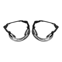 TAOCHIS accessoires de phare de voiture module de cadre adaptateur de lumière support de support bricolage pour Ford Taurus LED AFS cadre adaptateur 2015-2018