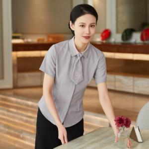 Cupidon Tie Design Logo personnalisé Rouge Club Élégant Uniformes de serveur et de restaurant - Product Image 5