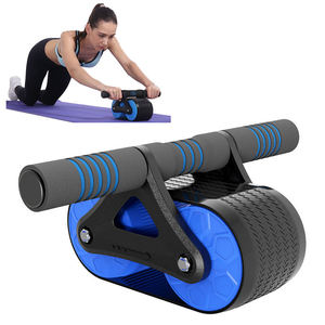 Bellewins lõi Workout tự động phục hồi hỗ trợ bụng tập thể dục ABS con lăn bánh xe với đầu gối Pad - Product Image 6