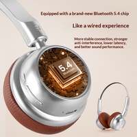 Écouteurs sans fil avec réduction active du bruit (ANC) et commande vocale IA, Bluetooth 5.4 EDR, haut-parleur de basses 40 mm, batterie longue durée 400 mAh