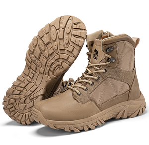 DFH1205 Silver Leaf Marks Light Weight Black <b>Brown</b> <b>Tan</b> Sand Color Stock Light Weight New Tactical Boots Coffee <b>Brown</b> - Product Image 6