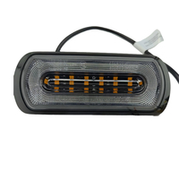 ECE LED Halo Ring Marker Light Lumière stroboscopique d'urgence 12V 24V Side Marker Warning Light pour accessoires de camion de remorque tout-terrain