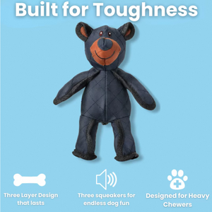 Juguete de Peluche Suave para Perros con Sonido, Tela Oxford Resistente a Mordidas, Relleno de Algodón PP, Diseño de Oso, OEM ODM - Product Image 3