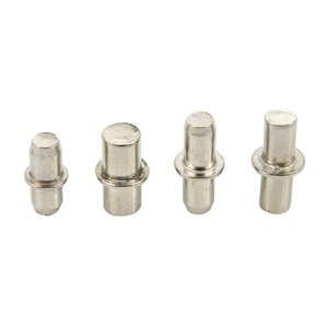 Hardware Nickel Plated Dowel Pins for Shelf Support Pegs Pin Bookshelf Pegs Shelves Furniture Closet Cabinet <b>Bracket</b> Holders - Product Image 1