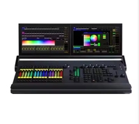 Console d'éclairage de scène MA2 T2 à double écran DMX avec actionneur électrique pour les événements DJ, les concerts et l'éclairage des spectacles
