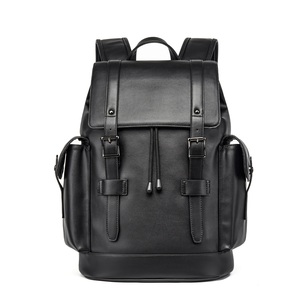 MOYYI Zaino da <span class=keywords><strong>Uomo</strong></span> di Lusso in <span class=keywords><strong>Pelle</strong></span> PU Borsa da Viaggio d'Affari per Laptop - Product Image 2