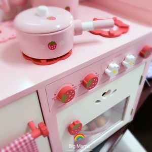 YOUBEIER Armoire de <span class=keywords><strong>cuisine</strong></span> en <span class=keywords><strong>bois</strong></span> multicolore pour filles et garçons, jouet de <span class=keywords><strong>jeu</strong></span> d'imitation, jeux de <span class=keywords><strong>cuisine</strong></span> éducatifs, jouets préscolaires, boîte colorée - Product Image 5