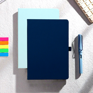 A5 Softcover Notebook Journal Planner Logbook <b>Magnetic</b> Closure for Office School Gift - Product Image 1