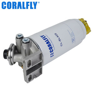 Tête de filtre à carburant PL420 612600081335 VG1560080016 VG1540080311 Filtre séparateur eau-carburant pour SINOTRUK HOWO - Product Image 1