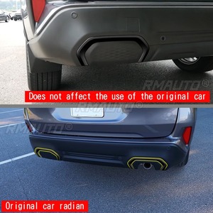 Para Subaru Forester 2025+ Marco de la salida de escape, Accesorios para coche, Embellecedor de la salida de escape trasera, Kit de carrocería, Pieza exterior - Product Image 5